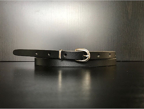 13mm Slim Leather Belt - Assorted Colours Available